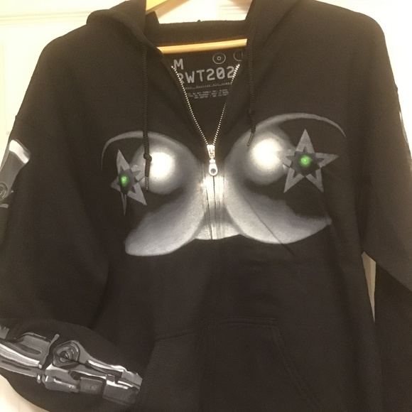 Beyoncé Tops - Beyoncé Renaissance tour THIQUE Robotics zip up hoodie, M